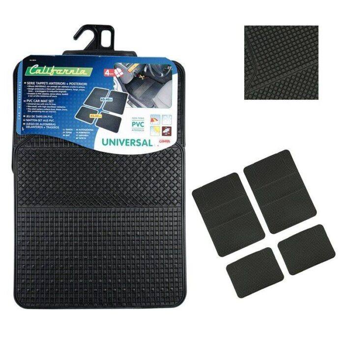 ALFOMBRAS PVC UNIVERSALES (4 PIEZAS)