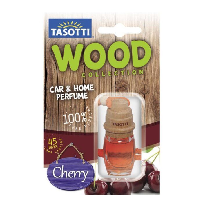 AMBIENTADOR TASOTTI MADERA PARA COLGAR CEREZA 7 ML.