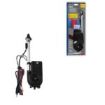 ANTENA ELECTRICA AUTOMçTICA BLACK MASTER ALTURA 29 CM ACOPLE 20-25 MM ¯