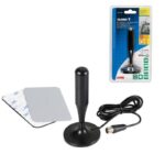 ANTENA TV CON RECEPCION DIGITAL GLOBE-1 130 MM