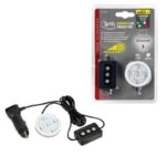 BASE LUMINOSA LED PARA AMBIENTADOR TRUCKY 12/24V 7 COLORES CON ATENUADOR