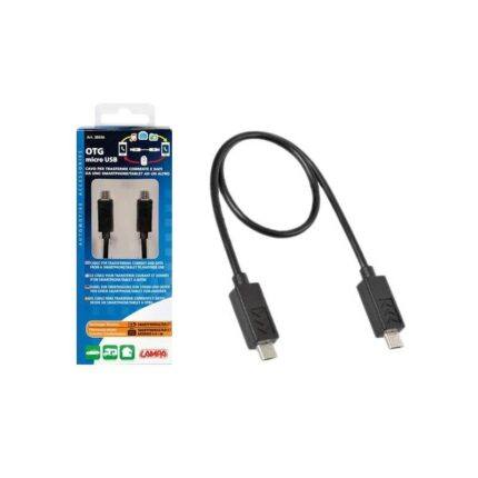 CABLE OTG MICRO USB Y MICRO USB 30 CM