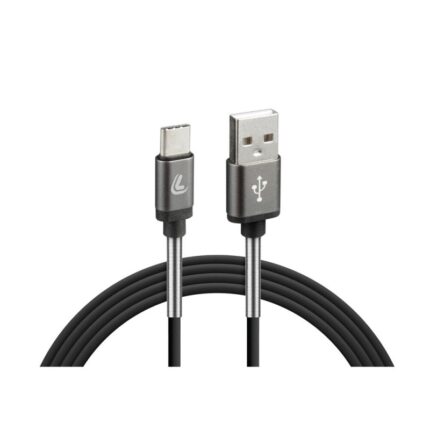 CABLE COMPATIBLE CAMIîN 24V USB Y MICRO USB TIPO C 100 CM NEGRO