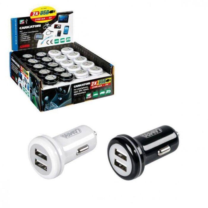 CARGADOR USB 12/24V 2100mA