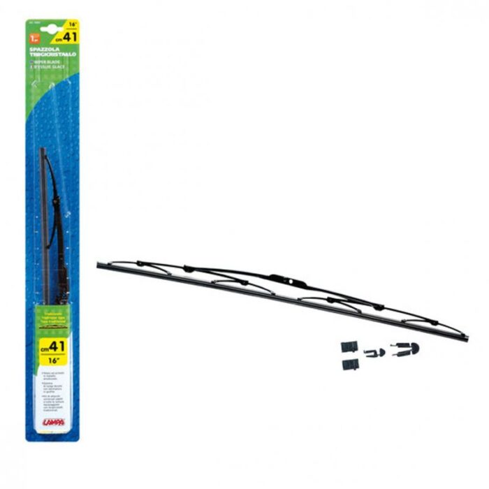 ESCOBILLA STANDARD 41 CM 1 PIEZA KIT FIJACION UNIVERSAL