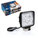 FARO AUXILIAR CUADRADO BLANCO 7 LED 10/30V 21W