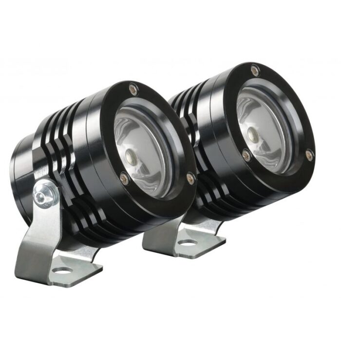 FAROS AUXILIARES LED 12 V NEGRO