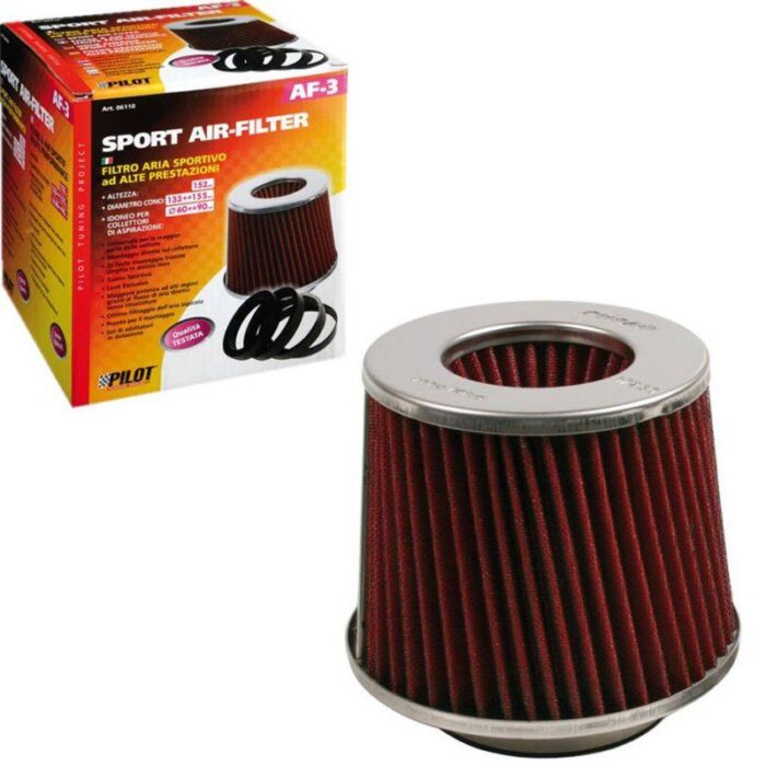 FILTRO DE AIRE CONICO KIT ADAPTADOR UNIVERESAL 152X155 CONEXION 60-90 MM