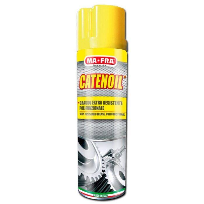 GRASA EN SPRAY PARA CADENAS CATENOIL DE ALTA ADHERENCIA MAFRA 500 ML.