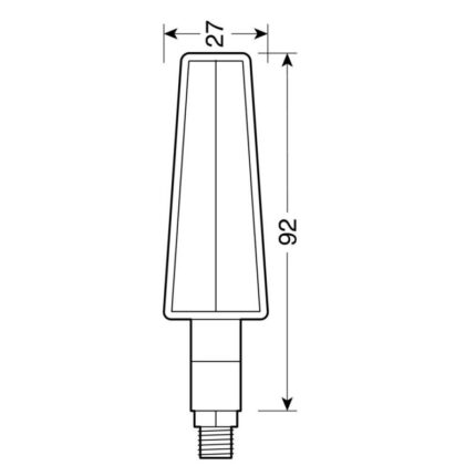 INTERMITENTE LED BLANCO MODELO JABRA 12V HOMOLOGACION E