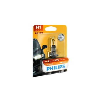 LAMPARA H1 VISION PHILIPS 12V 55W P145S (BLISTER 1 UNIDAD)