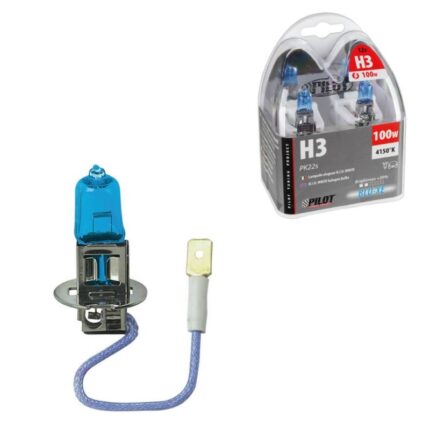 LAMPARA H3 BLUE-XE 12V 100W PK22S (2 UNIDADES)