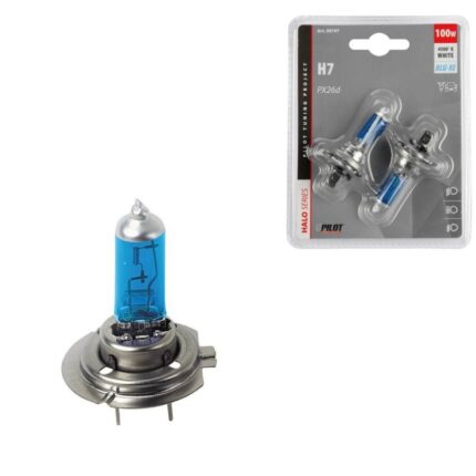 LAMPARA H7 BLUE XENON 12V 100W PX26D (BLISTER 2 UNIDADES)