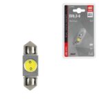 LAMPARA HYPER LED SILURO 12V 10X31MM 1SMD 2 CHIPS SV8