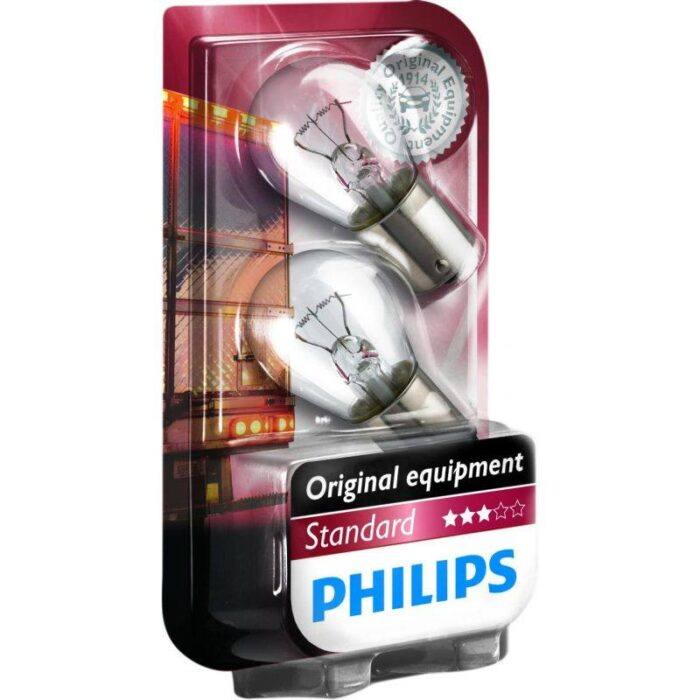 LAMPARA P21W STANDARD PHILIPS 24V 21W BA15S (blister 2 unds)