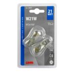 LAMPARA W21W 12V 21W W3X16D HOMOLOGACION E (BLISTER 2 UNIDADES)