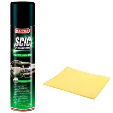 LIMPIA SALPICADERO HIGIENIZANTE SCIC VERDE MAFRA 600 ML CON BAYETA