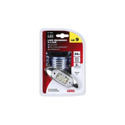 LUZ 2 LED 24V BLANCO