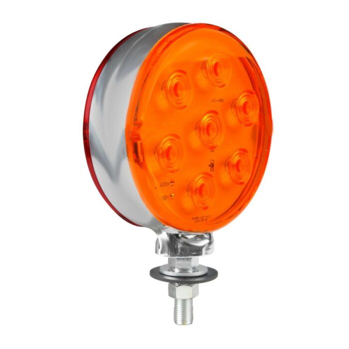 LUZ DE GALIBO 14 LED 12/24V DOBLE FUNCION HOMOLOGADA NARANJA /ROJ