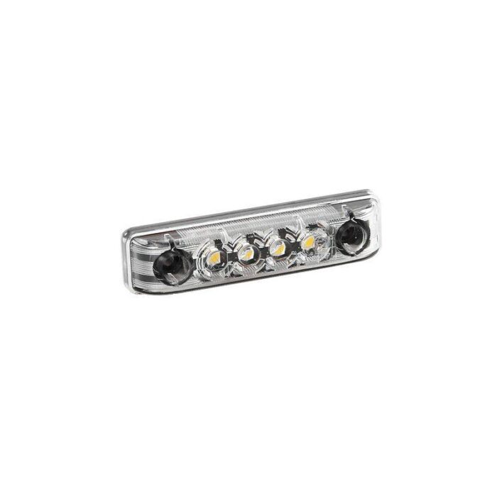 LUZ DE GALIBO IMPERMEABLE 4 LED 24V BLANCA HOMOLOGADA