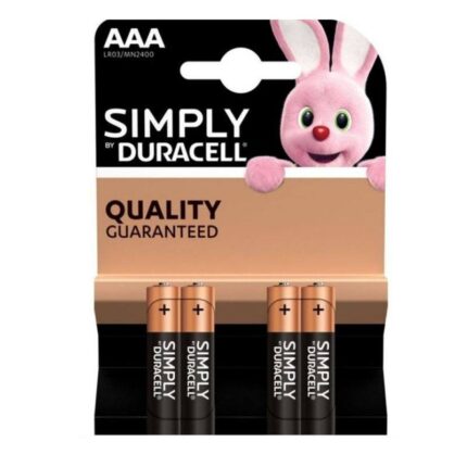 PILA ALCALINA LR-3 DURACELL SIMPLY MN2400 4uds