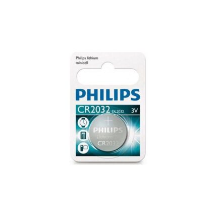 PILA BOTON PHILIPS CR2032 (BLISTER 1 UNIDAD)