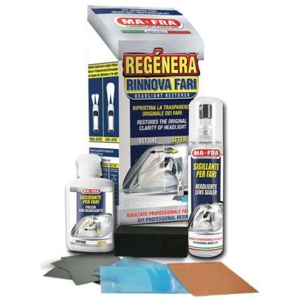 REGENERADOR DE FAROS MAFRA KIT COMPLETO