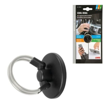 SOPORTE PARA TELEFONO ADHESIVO MULTIUSOS 3 EN 1 ( COOL RING)