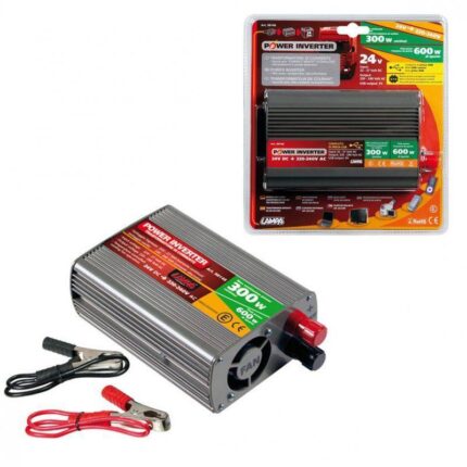 TRANSFORMADOR DE 24V A 220V 300W CON USB